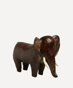 Omersa Footstools & Furniture|Ornaments^Small Leather Elephant