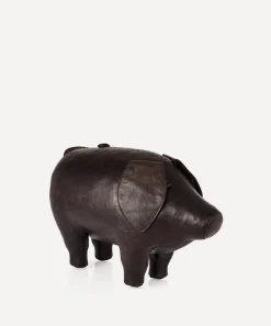 Omersa Footstools & Furniture|Ornaments^Small Leather Pig