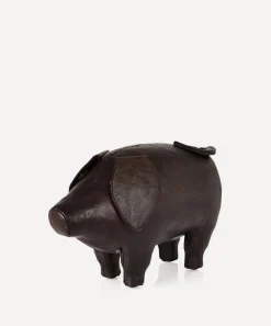 Omersa Footstools & Furniture|Ornaments^Small Leather Pig