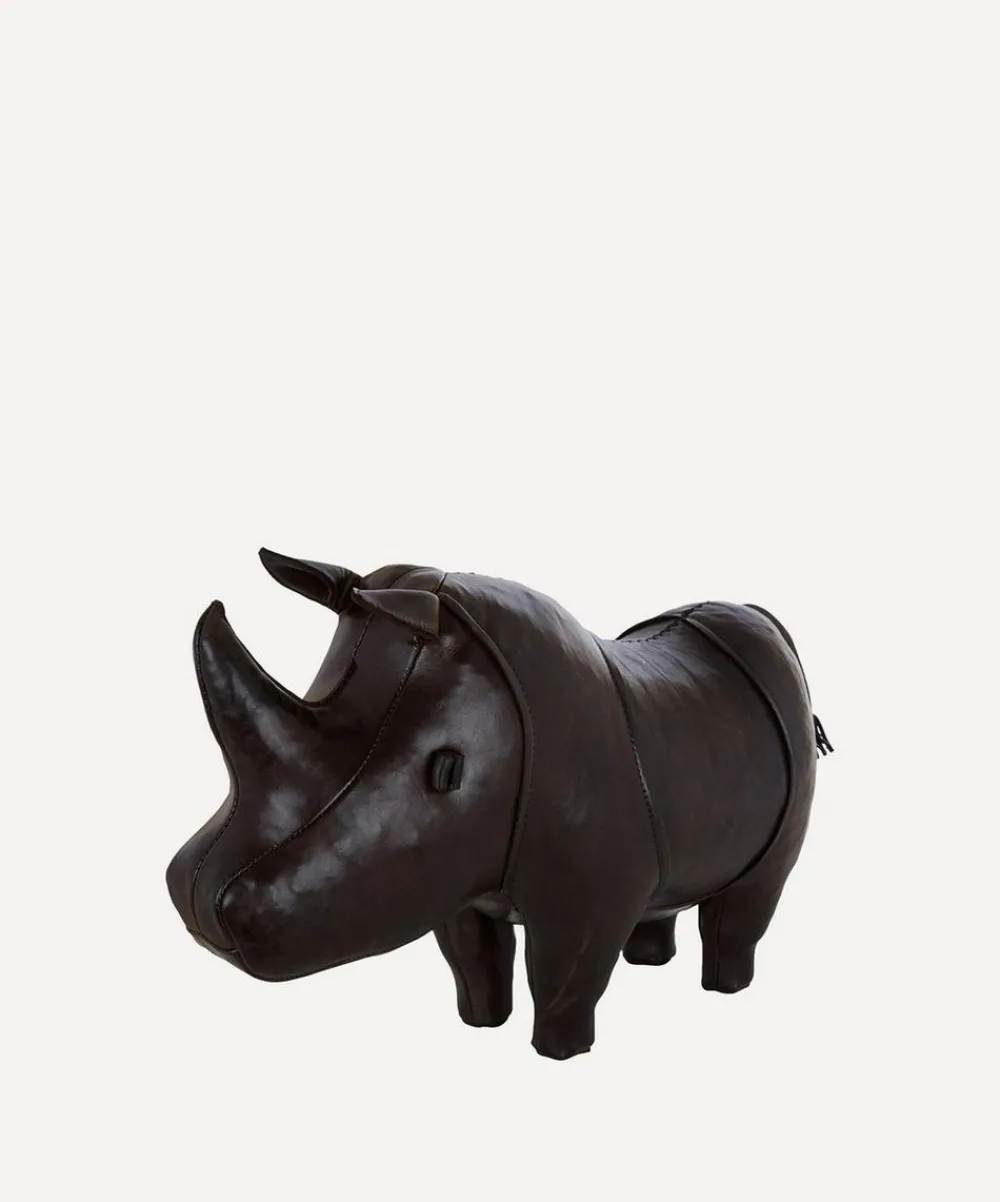 Omersa Footstools & Furniture|Ornaments^Small Leather Rhino