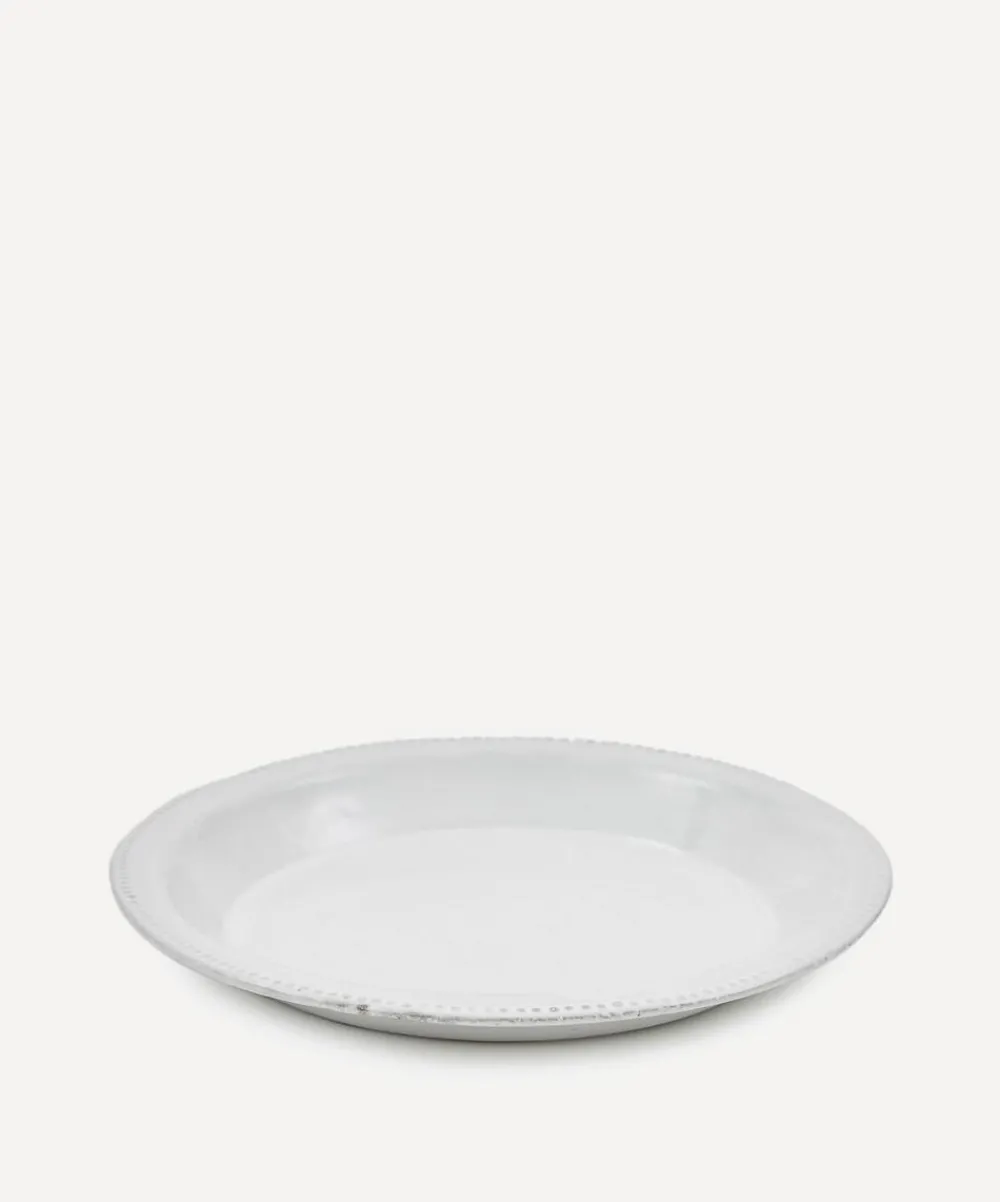 Astier de Villatte Tableware^Small Perles Soup Plate