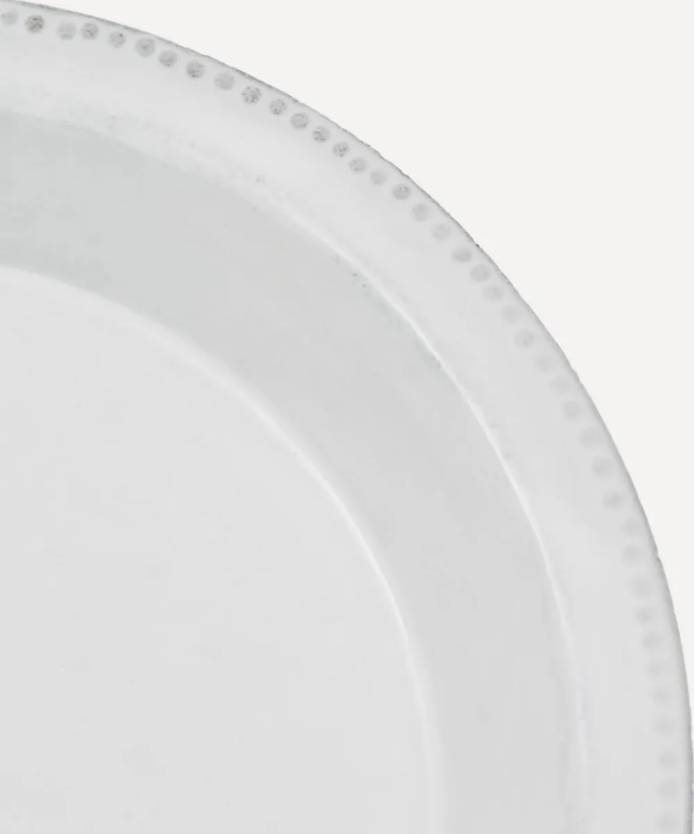 Astier de Villatte Tableware^Small Perles Soup Plate