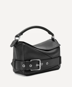 Loewe Travel Accessories^Small Puzzle Biker Top Handle Bag