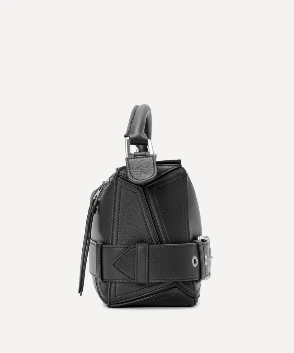 Loewe Travel Accessories^Small Puzzle Biker Top Handle Bag