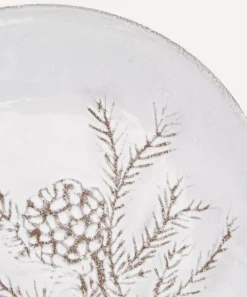 Astier de Villatte Tableware^Small Setsuko Pine Cone Plate