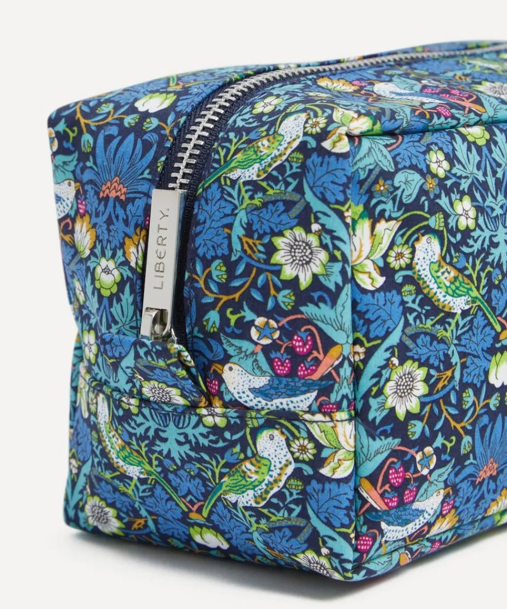 Liberty Tools & Wash Bags^Small Strawberry Thief Wash Bag