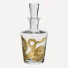 ARTĚL Glass & Drinksware^Snake Gilded Decanter