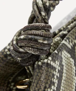 Ganni Bags^Snake Small Bou Top Handle Bag