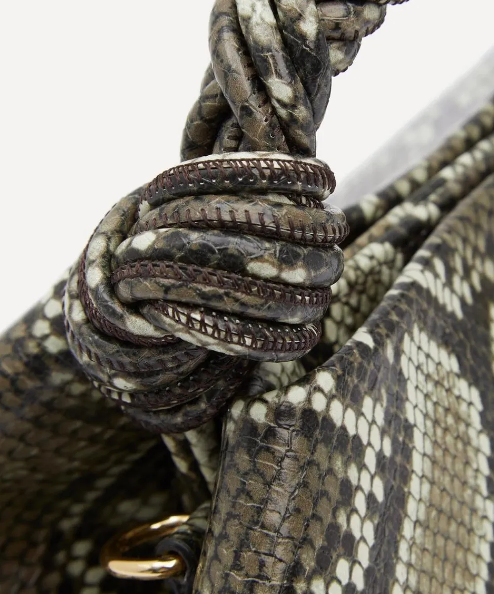 Ganni Bags^Snake Small Bou Top Handle Bag