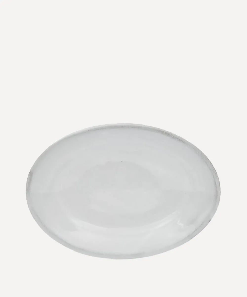 Astier de Villatte Tableware^Sobre Micro Oval Platter