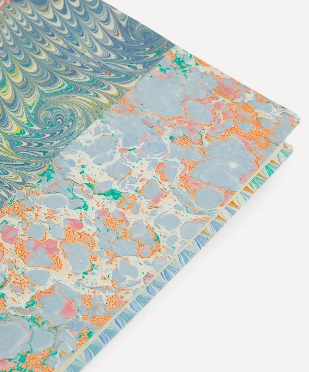 Giannini Stationery And Games^Soft Marbled Paper Notebook