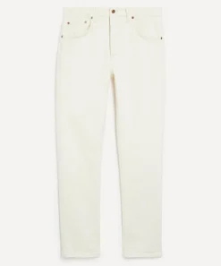 Nudie Jeans Jeans^Solid Ollie Ivory Slim-Fit Jeans