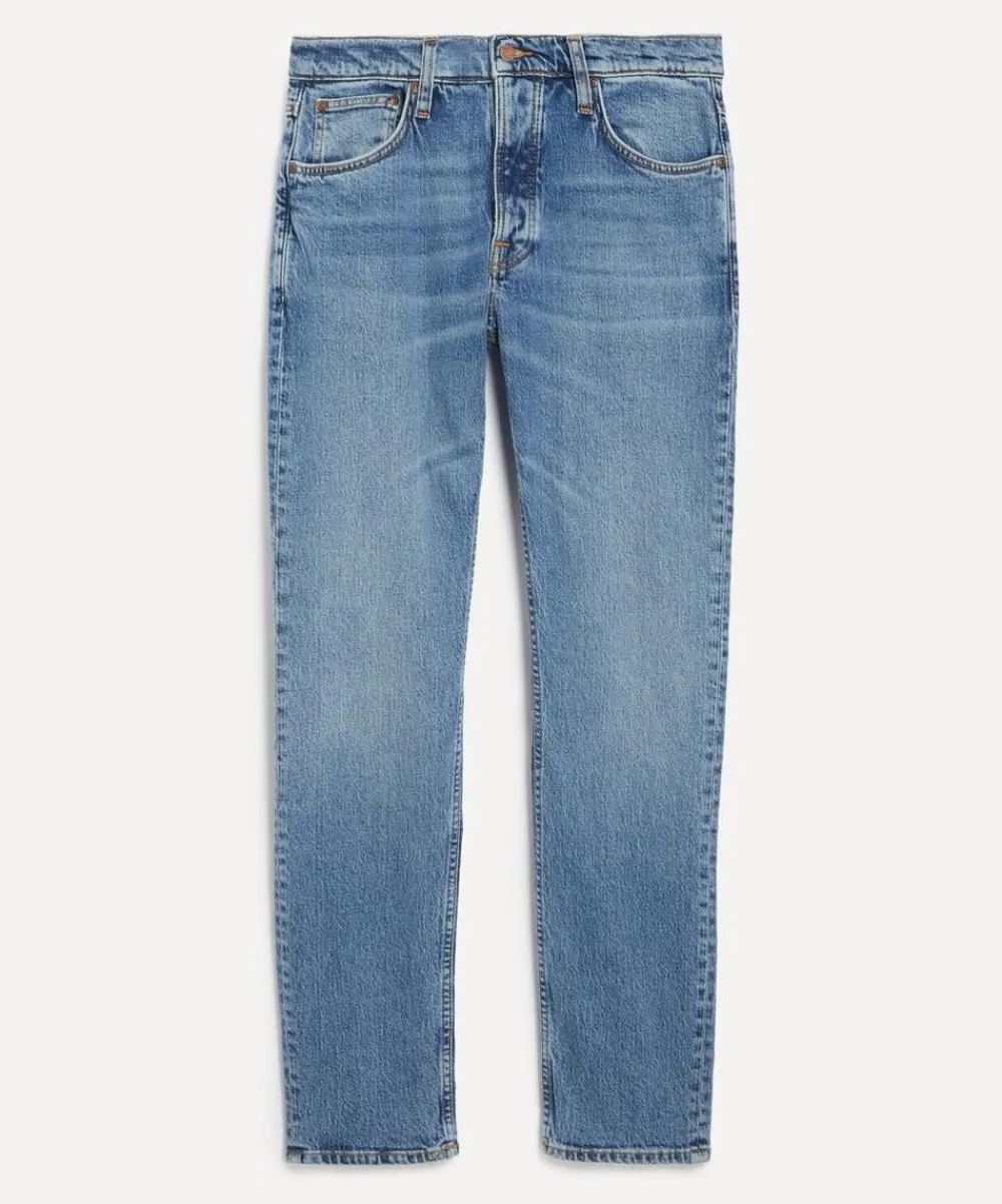 Nudie Jeans Jeans^Solid Ollie Worn Vintage Slim-Fit Jeans