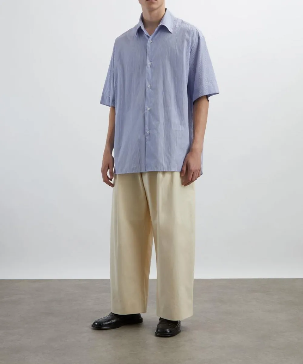 Studio Nicholson Shirts^Sorono Oversized Short Sleeve Shirt