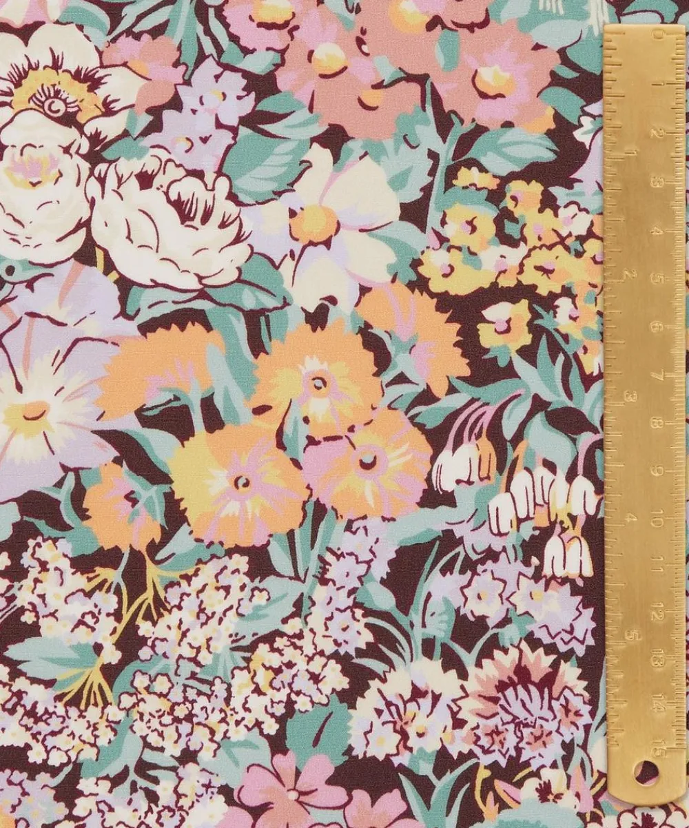 Liberty Fabrics Crepe De Chine^Spring Cottage Crepe de Chine