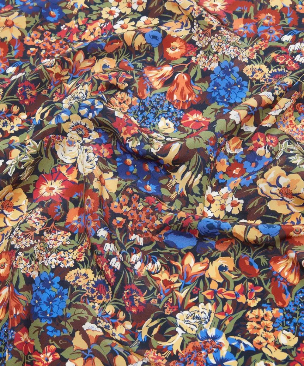 Liberty Fabrics Crepe De Chine^Spring Cottage Crepe de Chine