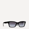 CHANEL Sunglasses & Glasses^Square Acetate Sunglasses