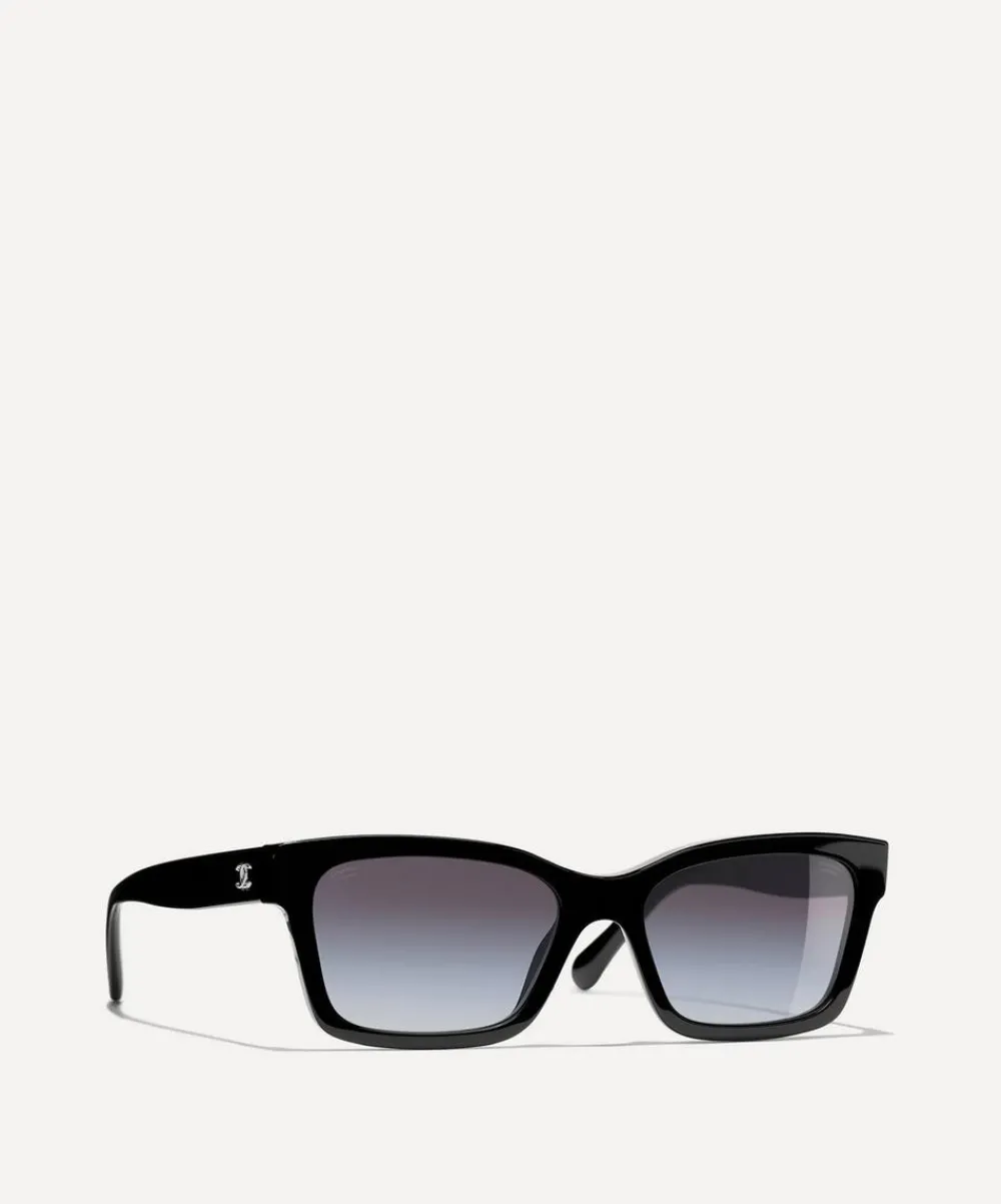 CHANEL Sunglasses & Glasses^Square Acetate Sunglasses