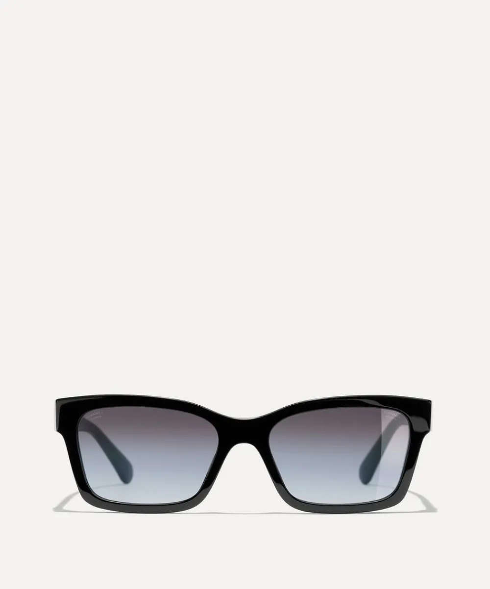 CHANEL Sunglasses & Glasses^Square Acetate Sunglasses