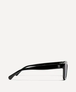 CHANEL Sunglasses & Glasses^Square Acetate Sunglasses