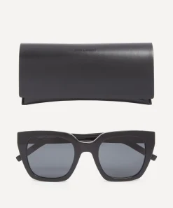 Saint Laurent Sunglasses & Glasses^Square Acetate Sunglasses