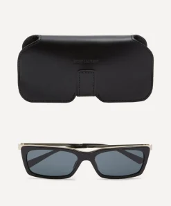 Saint Laurent Sunglasses & Glasses^Square Combination Sunglasses