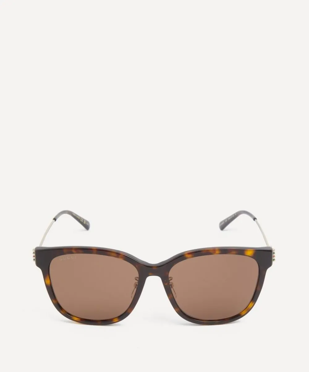 Gucci Sunglasses & Glasses^Square Combination Sunglasses