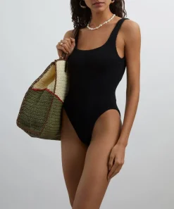 Hunza G Swimwear^Square Neck Swimsuit
