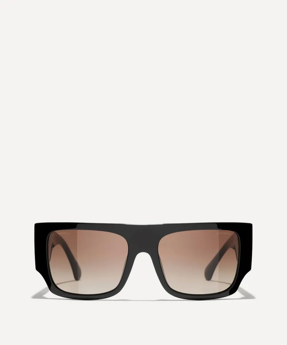 CHANEL Sunglasses & Glasses^Square Sunglasses