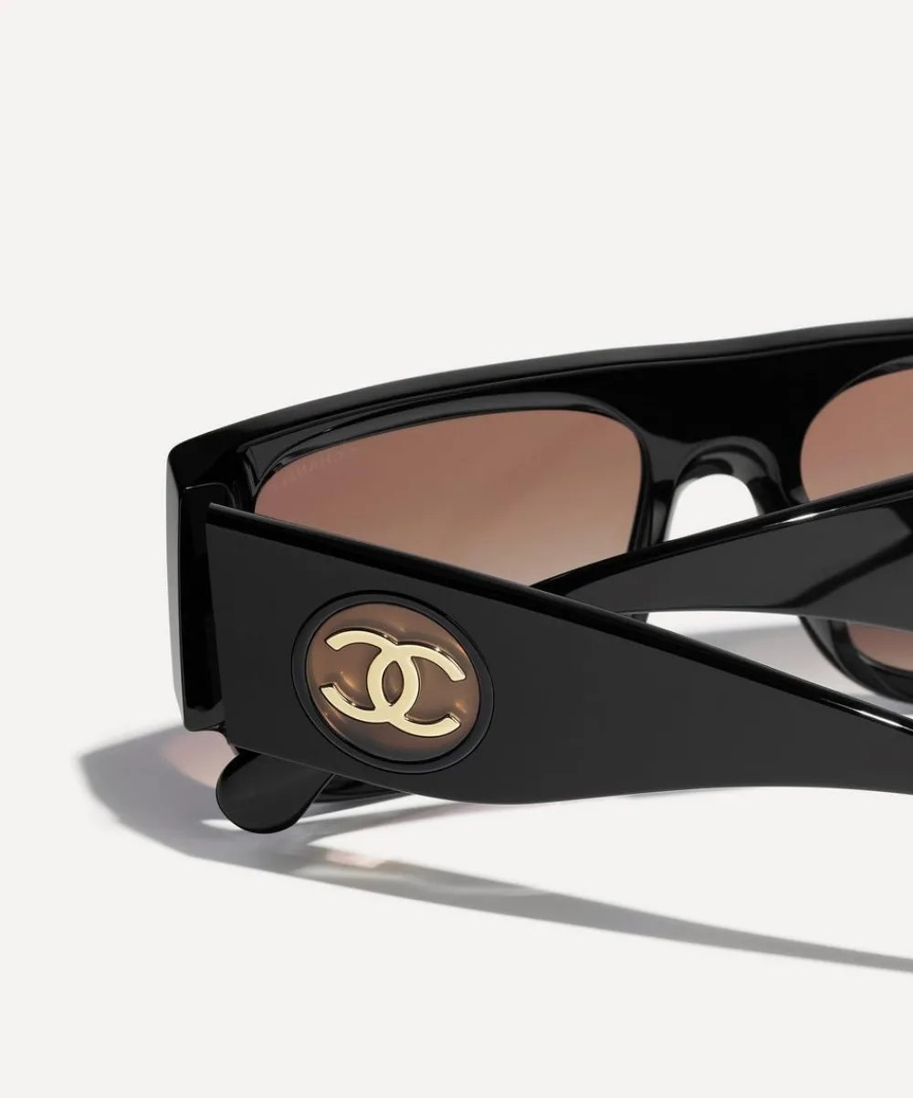 CHANEL Sunglasses & Glasses^Square Sunglasses