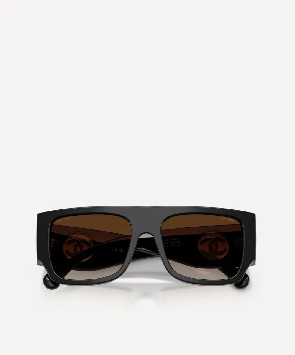 CHANEL Sunglasses & Glasses^Square Sunglasses