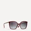CHANEL Sunglasses & Glasses^Square Sunglasses