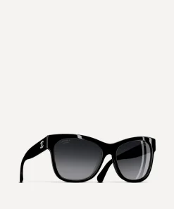 CHANEL Sunglasses & Glasses^Square Sunglasses