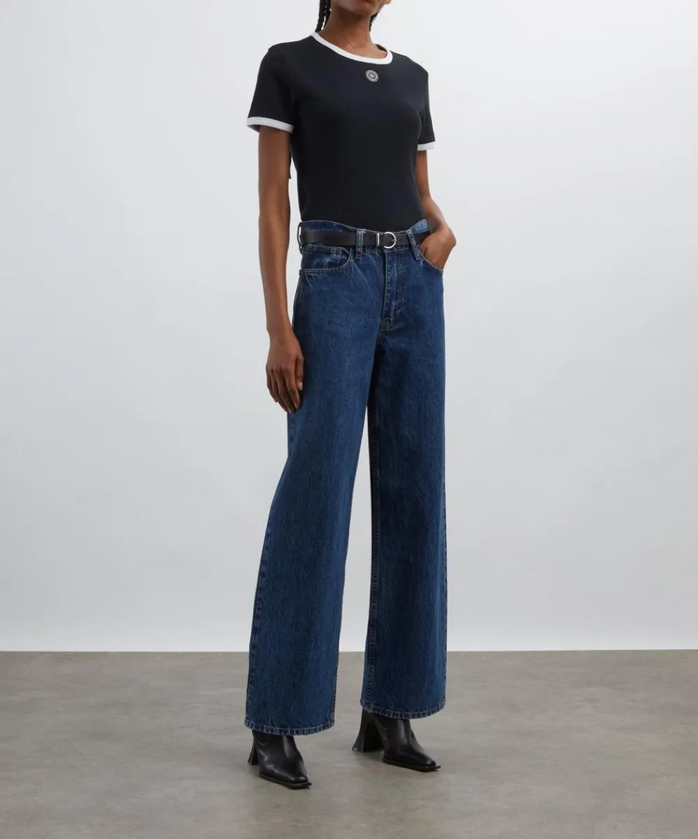 Sporty & Rich Tops^SRHWC Ringer T-Shirt