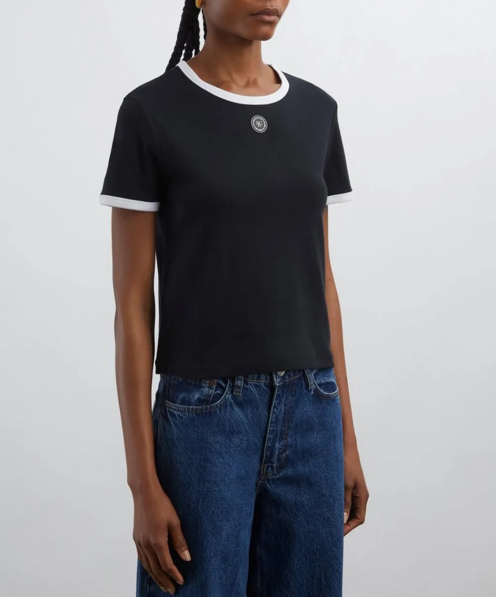 Sporty & Rich Tops^SRHWC Ringer T-Shirt