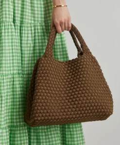 Naghedi Bags^St. Barths Medium Woven Tote Bag