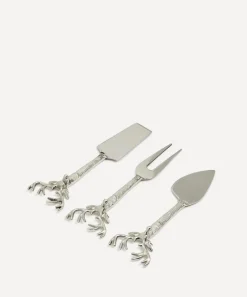 Culinary Concepts Tableware^Stag Head Cheese Knives Set of Three