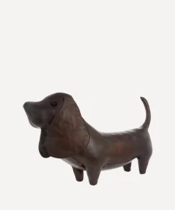 Omersa Footstools & Furniture|Ornaments^Standard Leather Basset Hound