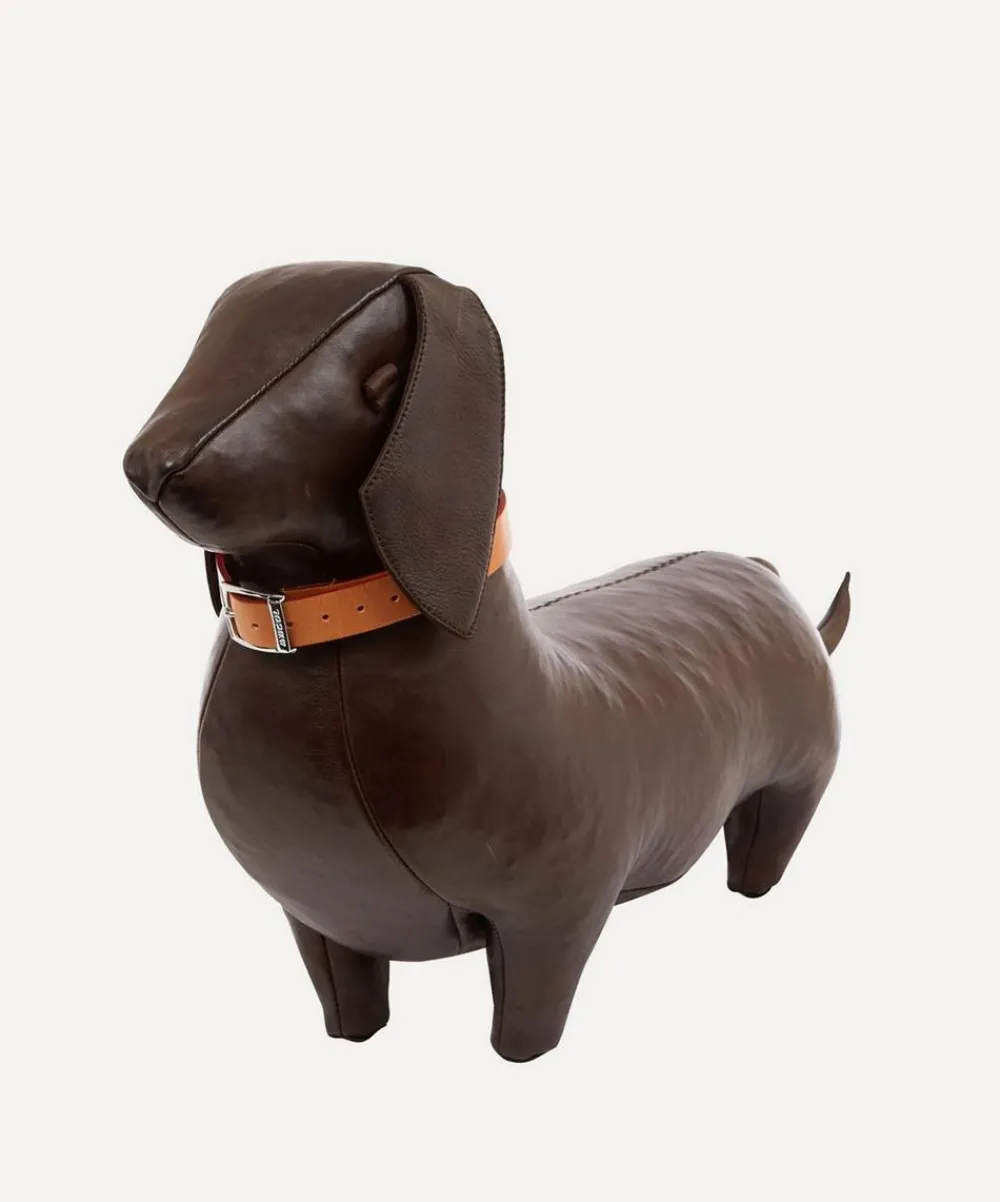 Omersa Footstools & Furniture|Ornaments^Standard Leather Dachshund