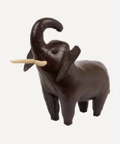 Omersa Footstools & Furniture|Ornaments^Standard Leather Elephant