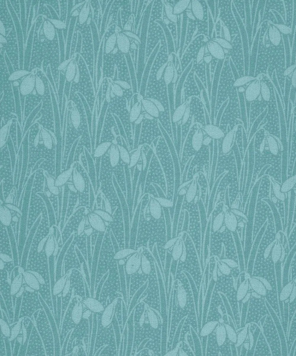 Liberty Fabrics Cotton For Quilting^Steely Sky Snowdrop Spot Lasenby Quilting Cotton