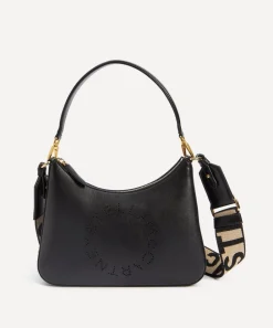 Stella McCartney Bags^Stella Logo Mini Faux Leather Hobo Bag
