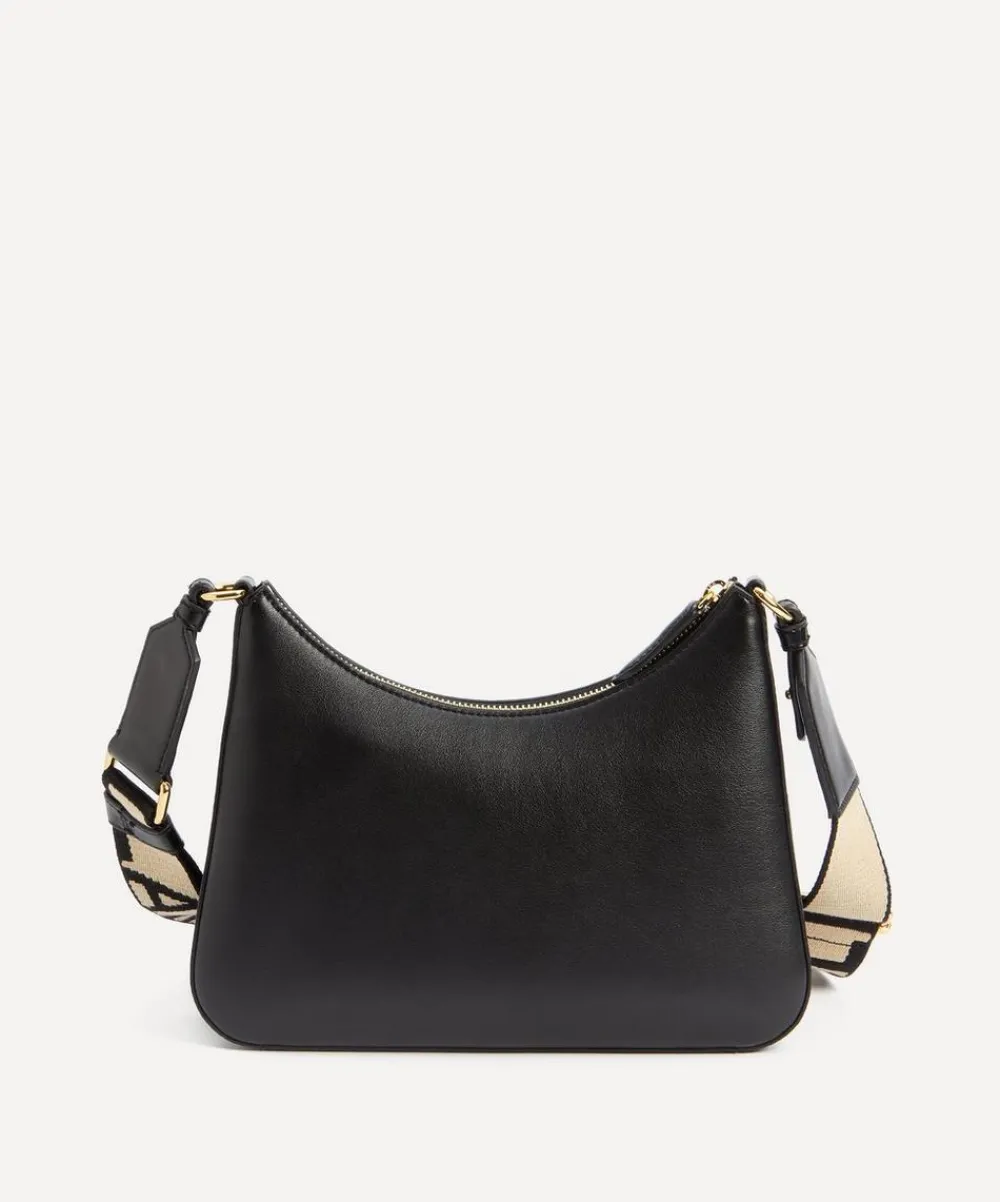 Stella McCartney Bags^Stella Logo Mini Faux Leather Hobo Bag