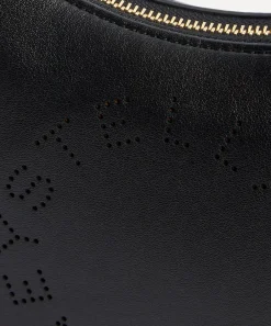 Stella McCartney Bags^Stella Logo Mini Faux Leather Hobo Bag