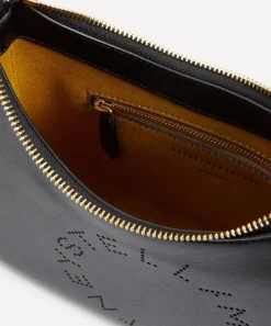 Stella McCartney Bags^Stella Logo Mini Faux Leather Hobo Bag