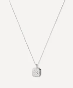 Missoma Necklaces^Sterling Silver April Birthstone Pendant Necklace