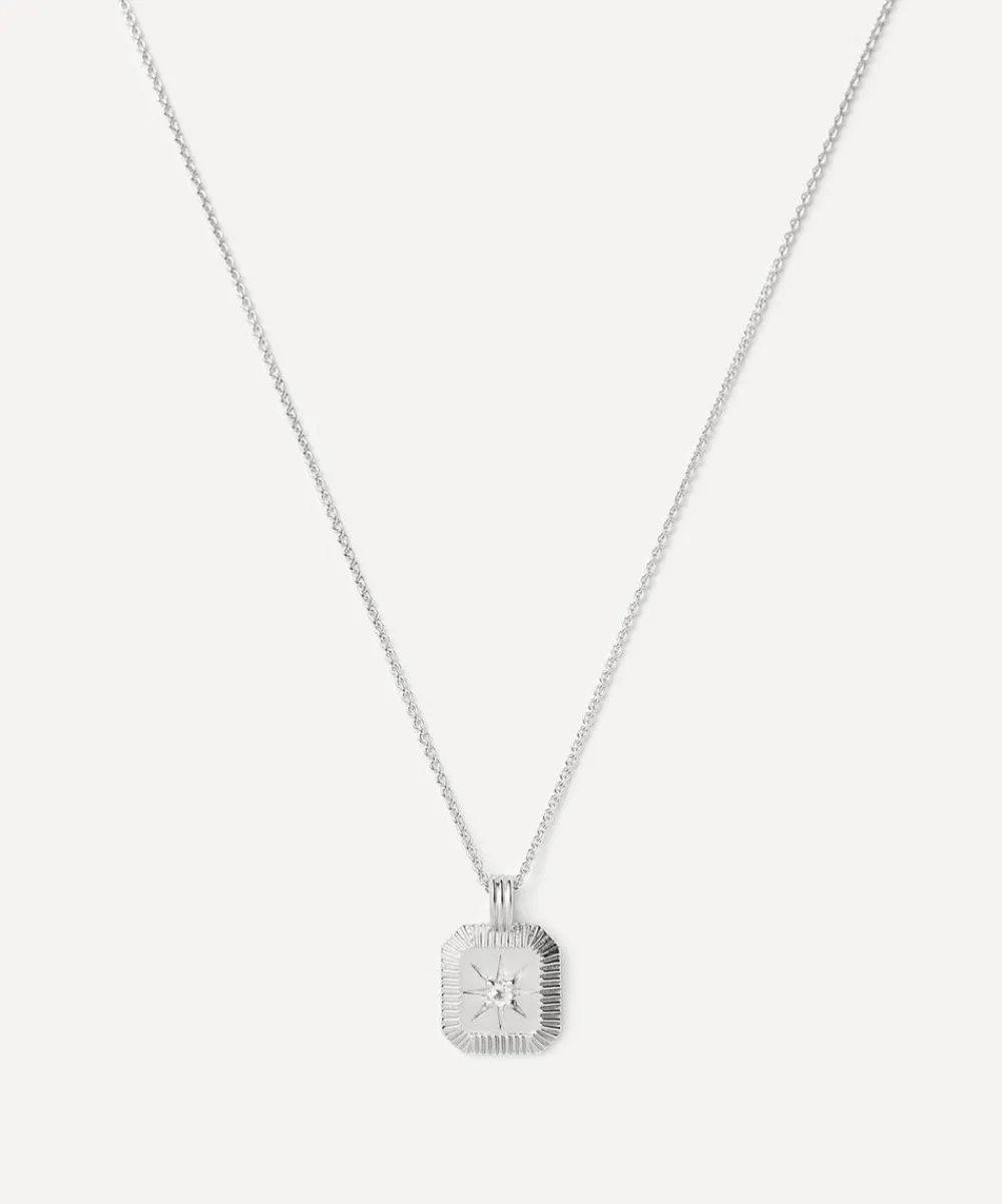 Missoma Necklaces^Sterling Silver April Birthstone Pendant Necklace