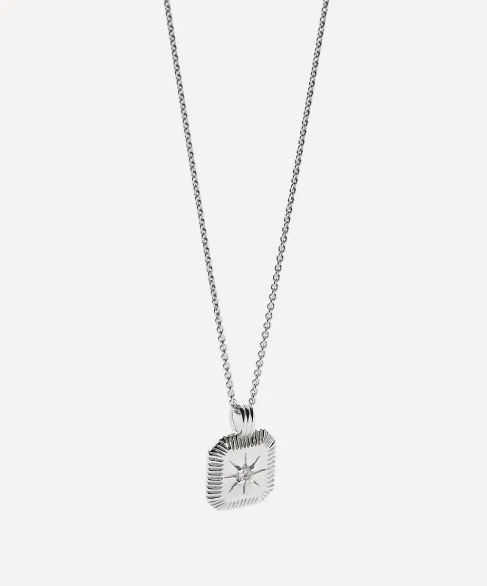Missoma Necklaces^Sterling Silver April Birthstone Pendant Necklace