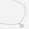 Monica Vinader Necklaces^Sterling Silver April Birthstone Pendant Necklace