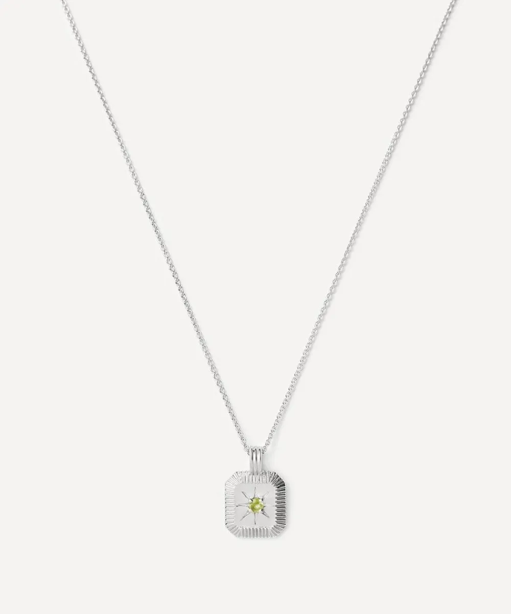 Missoma Necklaces^Sterling Silver August Birthstone Pendant Necklace